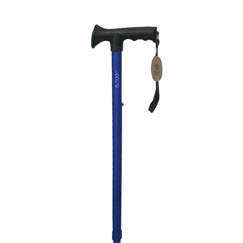 Ziggy Blue Walking Stick with Gel Handle Health and Care